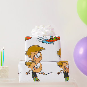 Boy Wakeboarding Fun Summer Water Sports Geschenkpapier