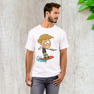 Boy Wakeboarding Fun Summer Water Sports T-Shirt