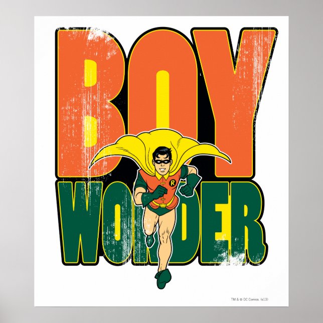 Boy Wonder Graphic Poster (Vorne)