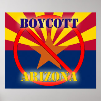 Boycott Arizona Poster