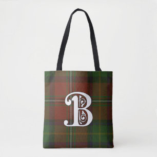 Boyd Clan Tartan Monogram Tasche