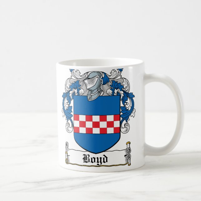 Boyd Familienwappen Kaffeetasse (Rechts)