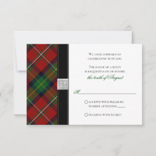 Boyd Tartan Schottische Keltische Hochzeit RSVP An Einladung