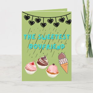 Boyfriend Birthday Card Einladung