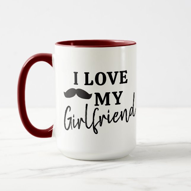Boyfriend Coffee Tasse - Ich Liebe mein Freund Slo (Links)