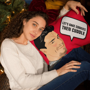 BOYFRIEND CUDDLE PILLOWS 4 CHRISTMAS "MR.PERFECT" LENDENKISSEN