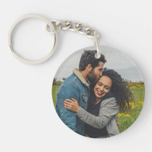 Boyfriend Girlfriend Custom Foto Erstellen Sie Ihr Schlüsselanhänger