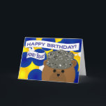 Boyfriend - Happy Birthday Active Duty Air Force! Karte<br><div class="desc">Wünschen Sie Ihren Helden der Luftwaffe zum Geburtstag mit dieser lustigen,  einzigartigen Geburtstagskarte. Personalisieren Sie es,  indem Sie ein Bild Ihres Helden auf der Innenseite hinzufügen. (Dieses Design mit Tarnung funktioniert für alle Tarife und Ränge.)</div>