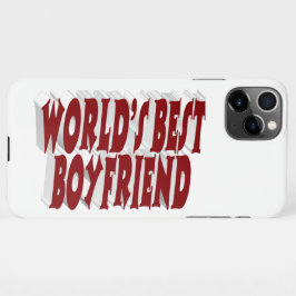 Boyfriend mit burgundy Text iPhone Gehäuse iPhone 11Pro Max Hülle