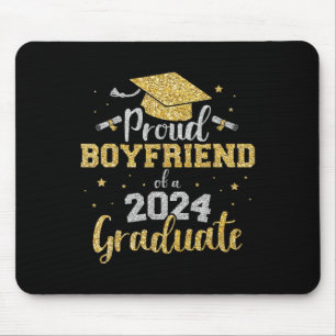 Boyfriend of Cl of 2024 Graduate Senior Abschluss Mousepad