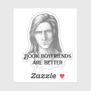 Boyfriend Portrait Aufkleber