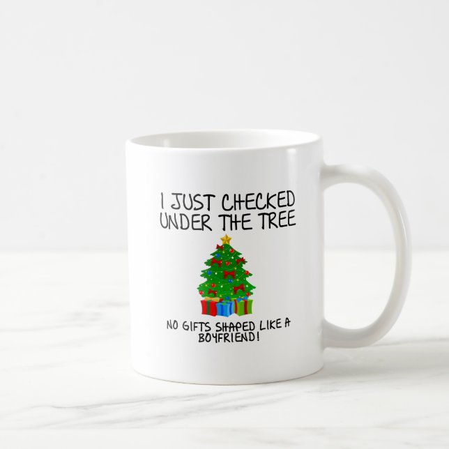 Boyfriend Shaped Gift Funny Mug Kaffeetasse (Rechts)