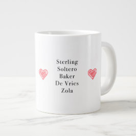 Boyfriend-Tasse buchen Jumbo-Tasse