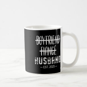 Boyfriend Verlobte Husband Funny Newlywed Couples Kaffeetasse