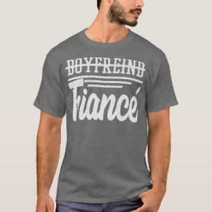 Boyfriend Verlobte Relationship Couple Eriage Cele T-Shirt