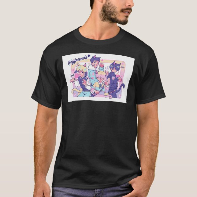 Boyfriends Webtoon Catboys  T-Shirt (Vorderseite)