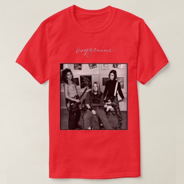 Boygeniale x rosa Slip T-Shirt (Design vorne)