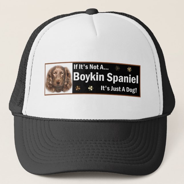 Boykin Spanel Geschenke Truckerkappe (Vorderseite)