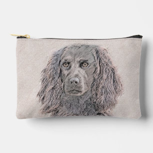 Boykin Spanel Malerei Little Brown LBD Dog Art Zubehörtasche