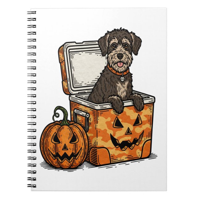 Boykin Spaniel Halloween Notizblock (Vorderseite)