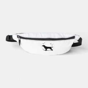 Boykin Spaniel Hund � Halloween Mond Silhouette Cl Bauchtasche