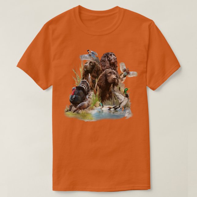 Boykin Spaniel T-Shirt (Design vorne)