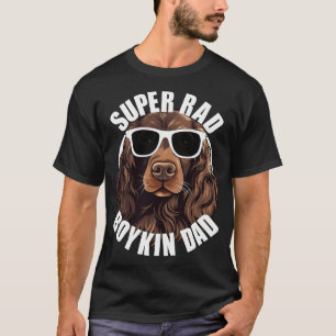 Boykin Spaniel Vater Lustig Super Rad Welpe Hund T-Shirt