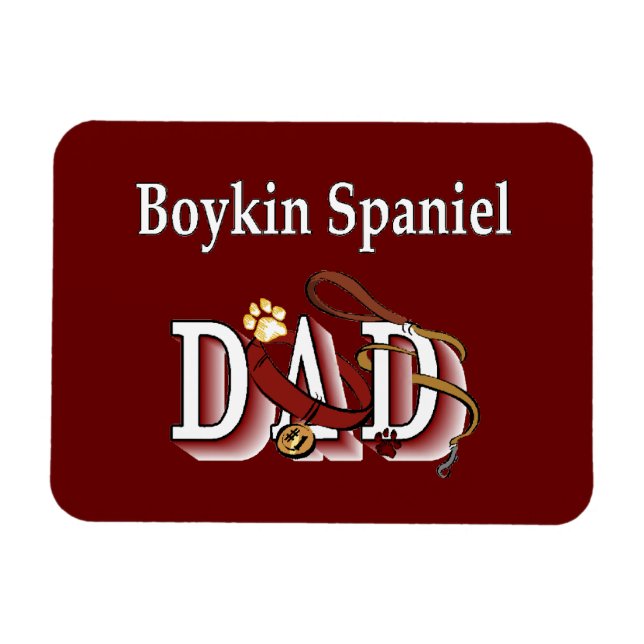 Boykin Spaniel Vater Magnet (Horizontal)