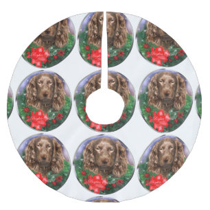 Boykin-Spanier Weihnachten Polyester Weihnachtsbaumdecke