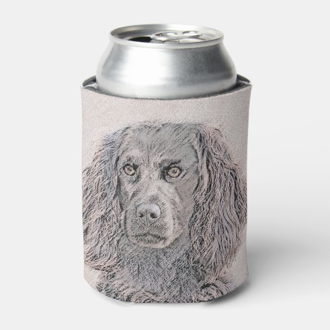 Boykin Spanischmalerei - Niedliche Original Dog Ar Dosenkühler (Kanne Vorderseite)