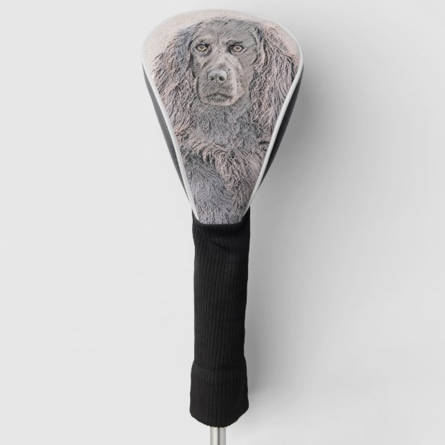 Boykin Spanischmalerei - Niedliche Original Dog Ar Golf Headcover (Vorderseite)