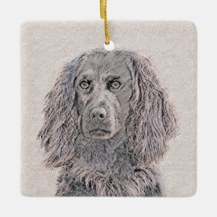 Boykin Spanischmalerei - Niedliche Original Dog Ar Keramikornament