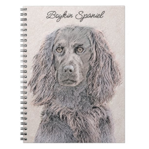 Boykin Spanischmalerei - Niedliche Original Dog Ar Notizblock