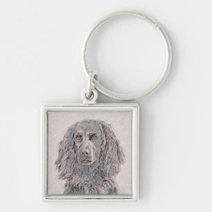 Boykin Spanischmalerei - Niedliche Original Dog Ar Schlüsselanhänger