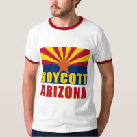 BOYKOTT-ARIZONA-T-Shirts, Knöpfe, Kapuzenpullis