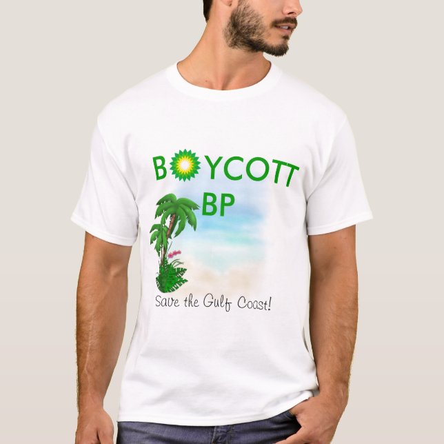 BOYKOTT BP T-Shirt (Vorderseite)
