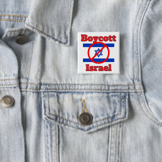 Boykott-Israel-Button Button