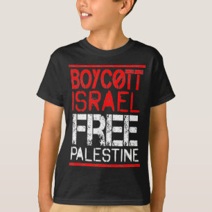 Boykott Israel Palästina Gaza Kriegsbewusstsein T-Shirt