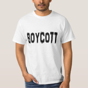 Boykott. T-Shirt