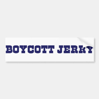 Boykottjerry-Autoaufkleber Autoaufkleber