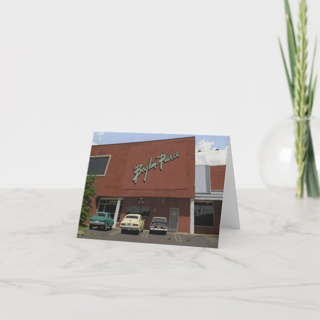 Boylan-Pearce Illlustration - Raleigh N.C. Karte (Vorderseite)