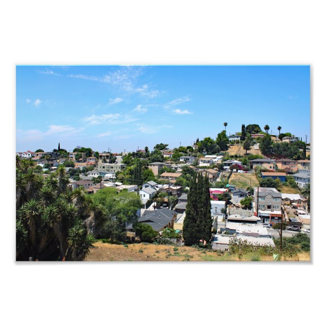 Boyle Heights City Terrace Fotodruck (Vorne)