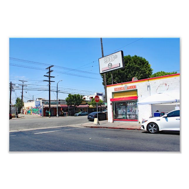 Boyle Heights City Terrace Fotodruck (Vorne)