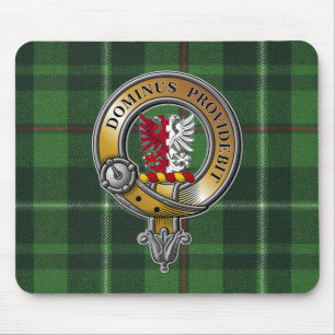 Boyle Tartan & Abzeichen Mousepad