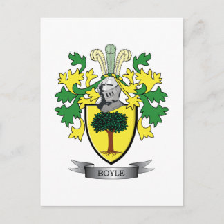 Boyle-Wappen Postkarte