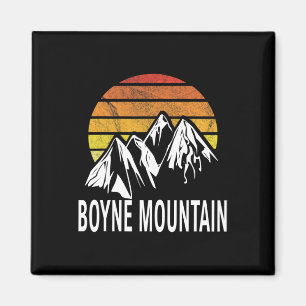 Boyne Mountain Michigan Usa Ski Resort Snowboardin Magnet