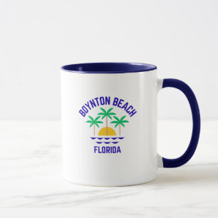 Boynton Beach Florida Café Mug