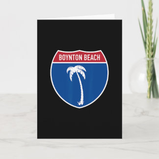 Boynton Beach Florida Interstate Highway Urlaub  Karte