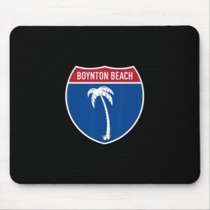 Boynton Beach Florida Interstate Highway Urlaub  Mousepad
