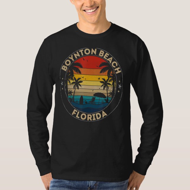 Boynton Beach Souvenir Florida Erinnerung T-Shirt (Vorderseite)